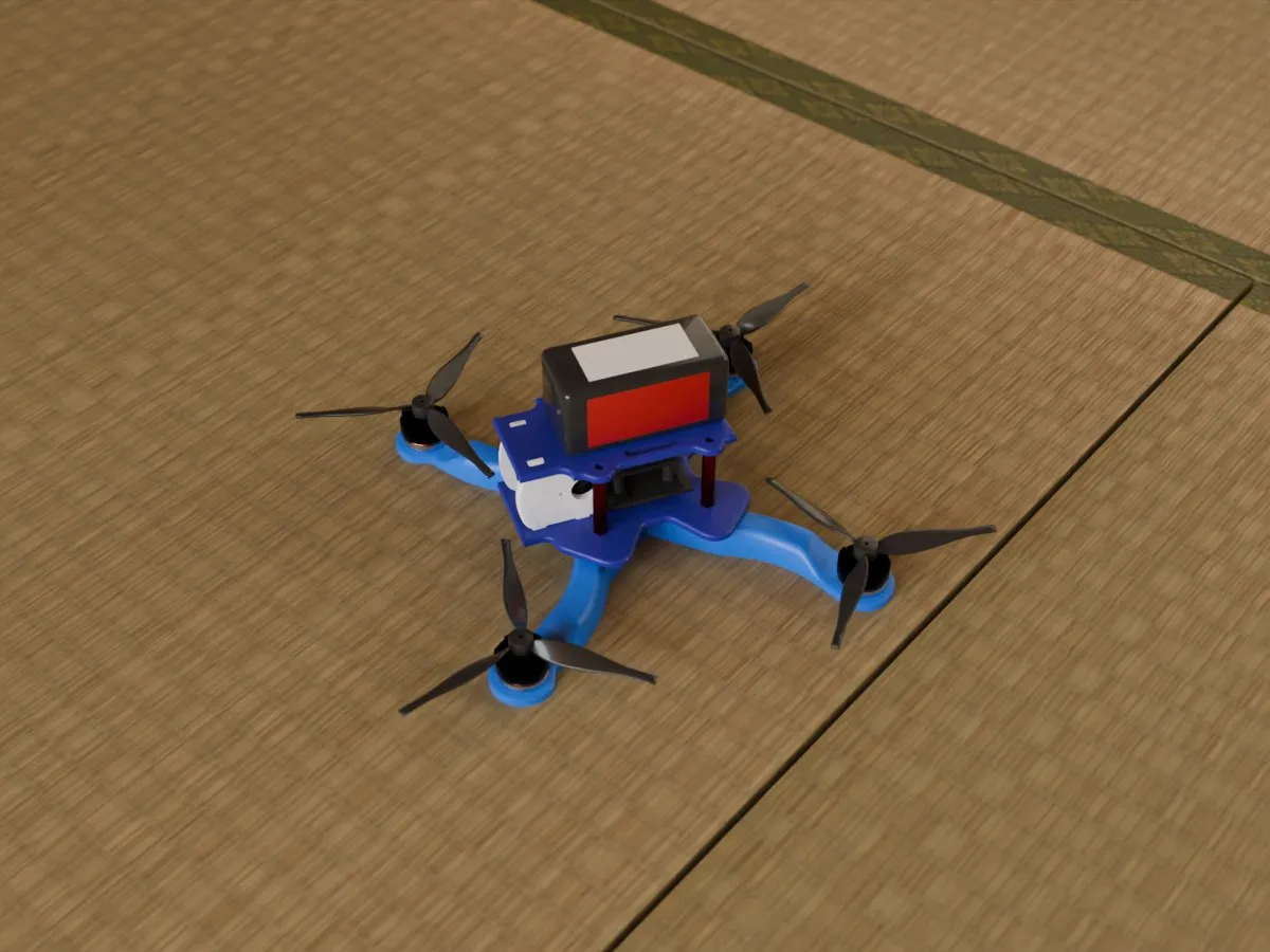 4 inch FPV quad frame, room high