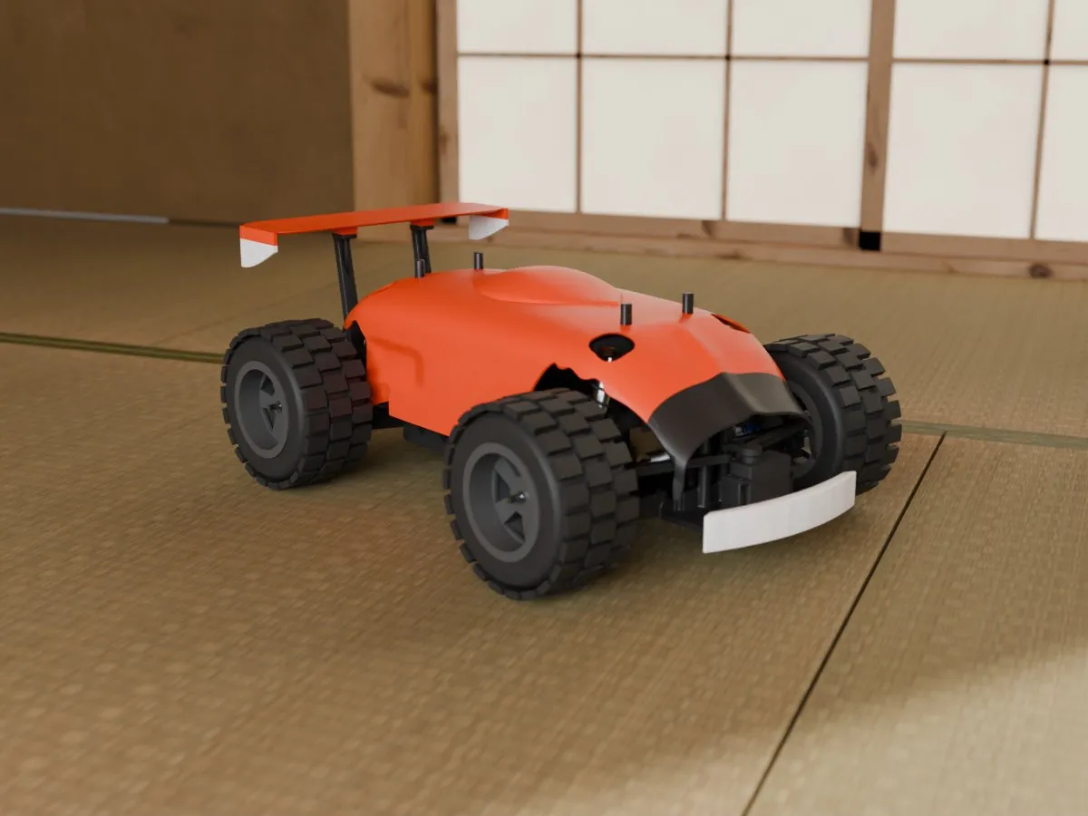 4WD speed truggy, room front