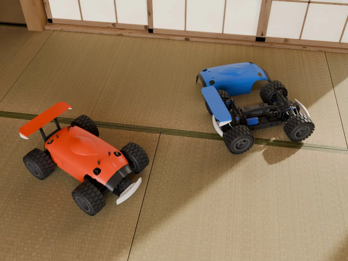 4WD speed truggy, room high