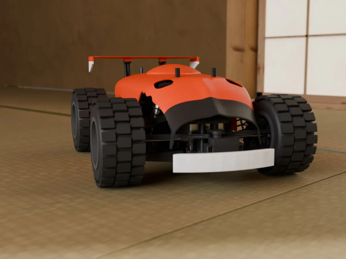 4WD speed truggy, room low