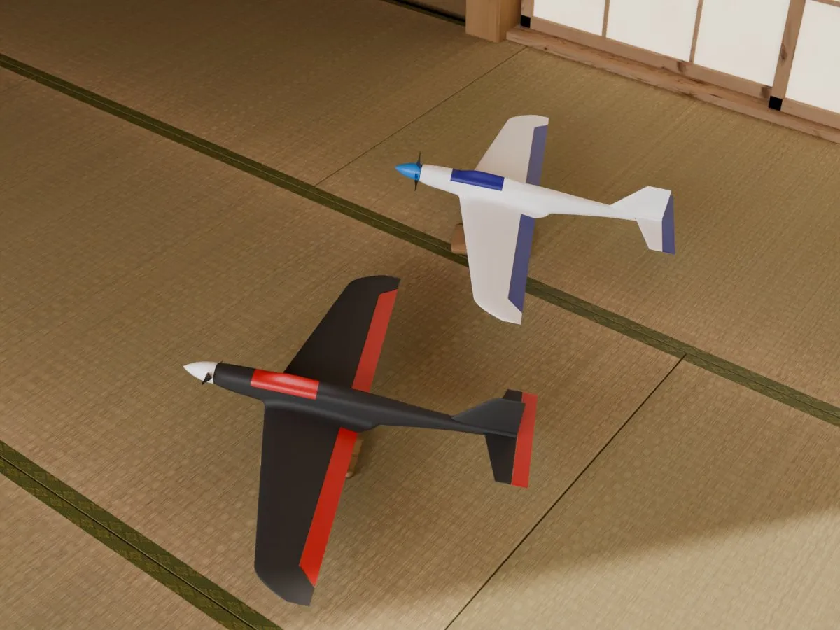 Pylon racer RC plane, room high